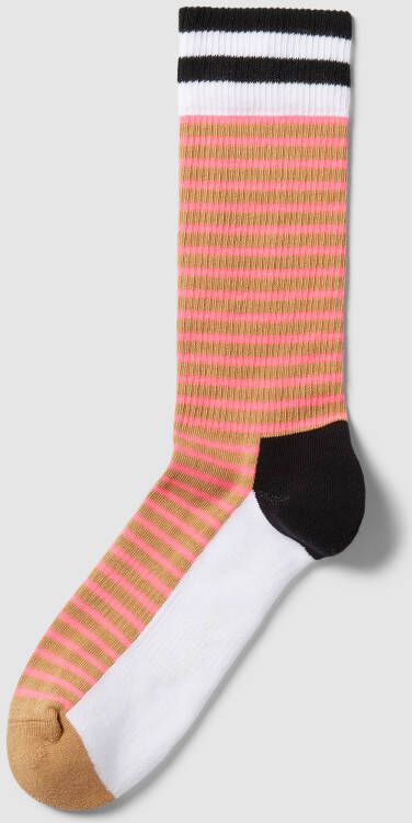 Happy Socks Sokken met contrastdetails