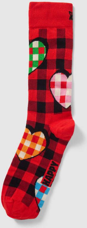 Happy Socks Sokken met motiefprint