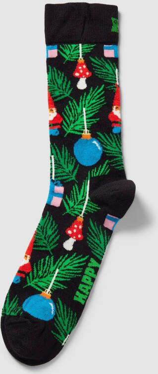 Happy Socks Sokken met motiefprint model 'Christmas Tree Decoration'
