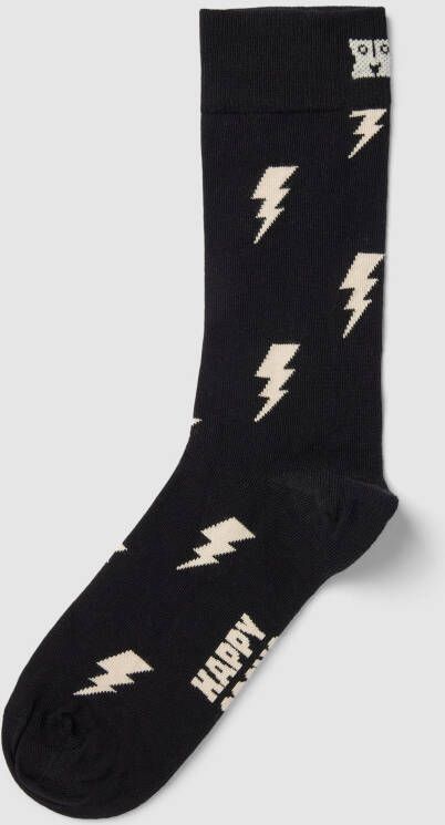 Happy Socks Sokken met motiefprint model 'Flash'