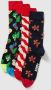 Happy Socks Sokken met motiefprint model 'Gingerbread House' in een set van 4 stuks - Thumbnail 1