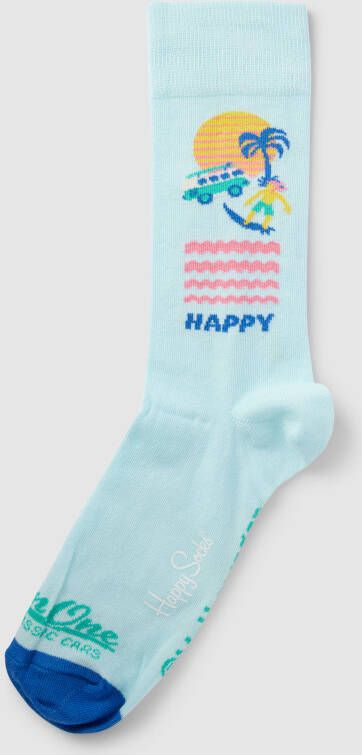 Happy Socks Sokken met motiefprint model 'Happy Sunset Sock'