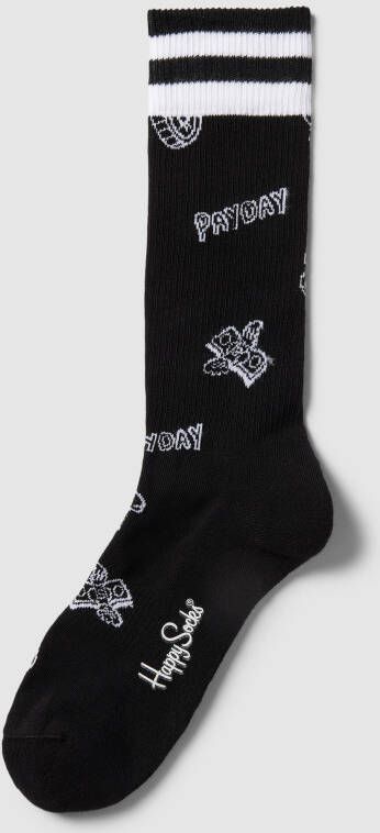Happy Socks Sokken met motiefprint model 'Payday'