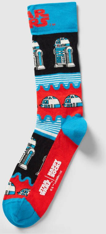 Happy Socks Sokken met motiefprint model 'Star Wars™ R2-D2'