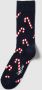 Happy Socks Regular fit sokken met logostitching model 'Candy Cane' - Thumbnail 1