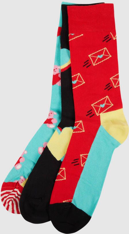 Happy Socks Sokken per 3 paar verpakt