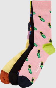 Happy Socks Sokken per 3 paar verpakt