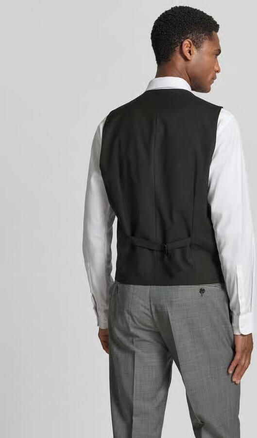 HECHTER PARIS Bodywarmer met v-hals en strookzakken - Foto 3