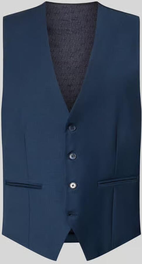 HECHTER PARIS Gilet met V-hals en strookzakken