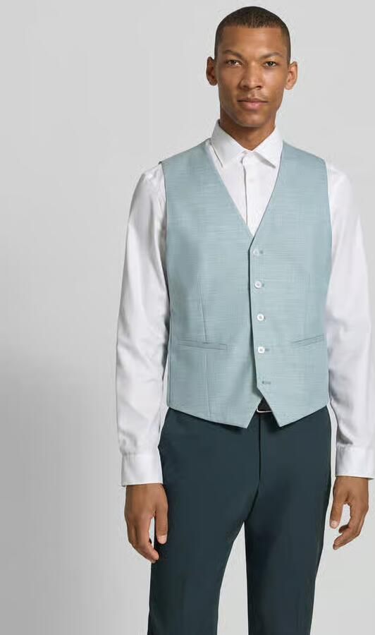 HECHTER PARIS Gilet met V-hals en paspelzakken - Foto 3