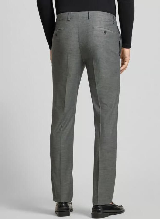 HECHTER PARIS Pantalon met scheerwol en persvouw - Foto 3