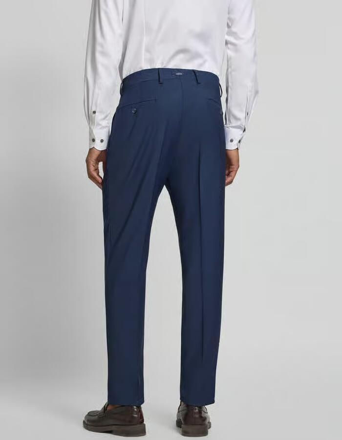 HECHTER PARIS Pantalon met vouw en steekzakken