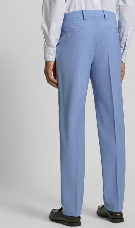 HECHTER PARIS Pantalon met vouwplooi en Franse steekzakken