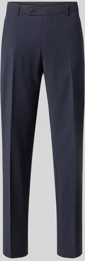 HECHTER PARIS pantalon van scheerwolmix met persplooien - Foto 3