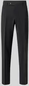 HECHTER PARIS pantalon van scheerwolmix met persplooien