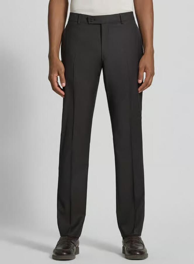 HECHTER PARIS Pantalon van scheerwolmix model 'Birdseye' - Foto 2