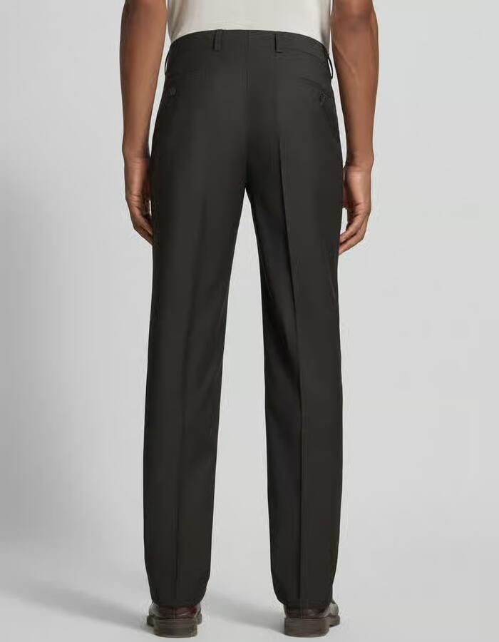 HECHTER PARIS Pantalon van scheerwolmix model 'Birdseye'