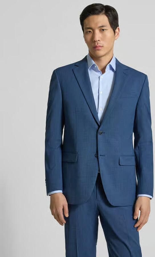 HECHTER PARIS Regular Fit 2-knoop colbert met klepzakken - Foto 4