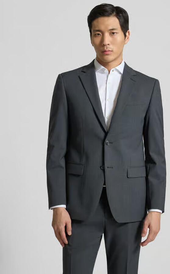 HECHTER PARIS Regular Fit 2-knoop colbert met klepzakken - Foto 4