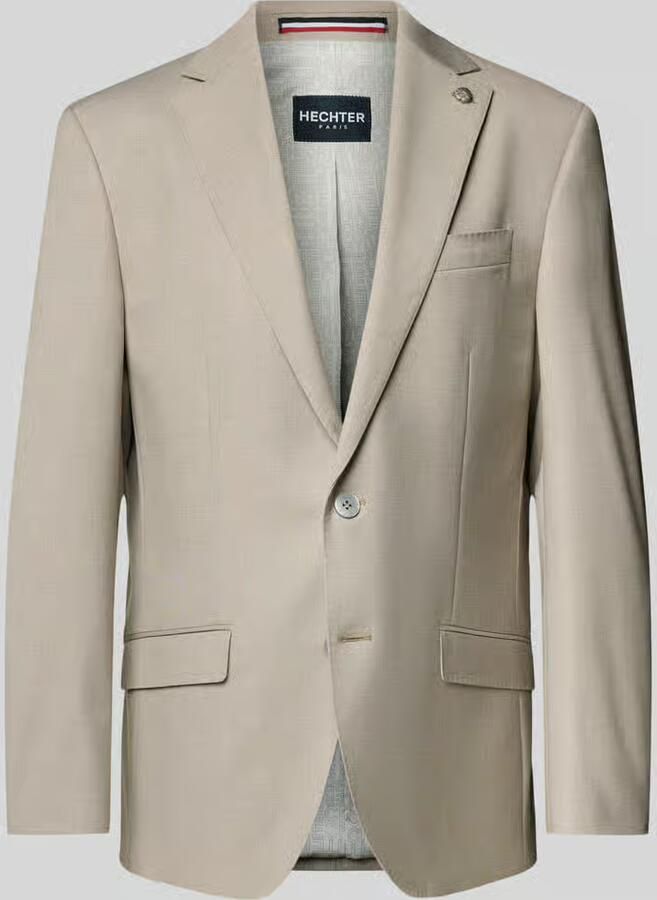 HECHTER PARIS Regular fit 2-knoops colbert met klepzakken model 'X-Tension' - Foto 2