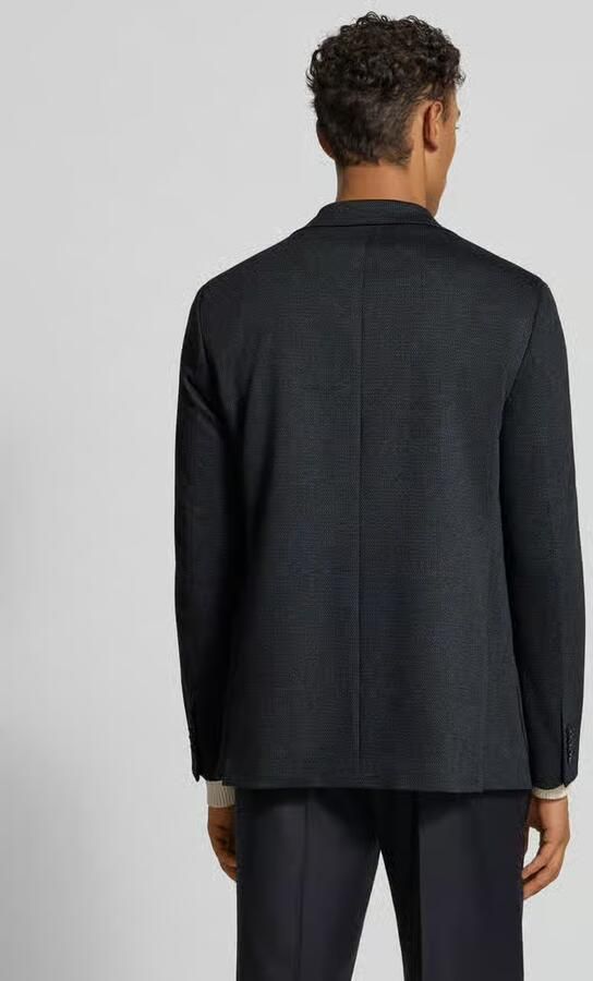 HECHTER PARIS Regular fit 2-knoops colbert met reverskraag