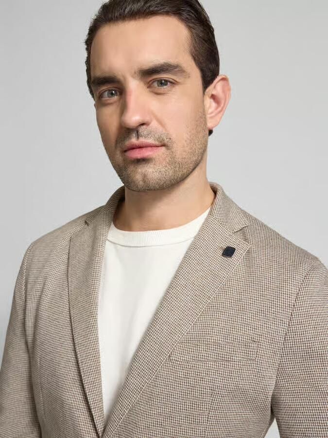 HECHTER PARIS Regular fit blazer met siersteentje - Foto 2