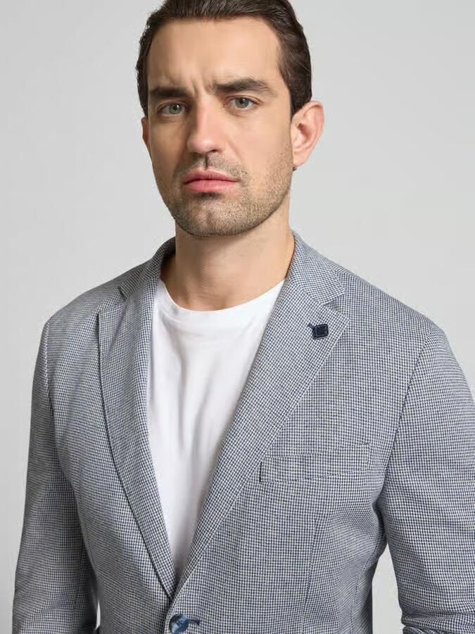 HECHTER PARIS Regular fit blazer met siersteentje - Foto 2