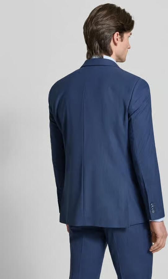 HECHTER PARIS Regular fit colbert met scheerwol-aandeel
