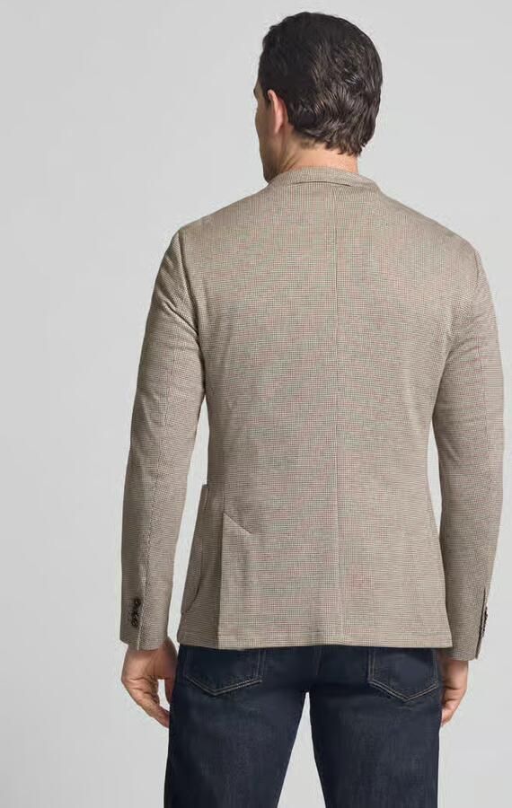 HECHTER PARIS regular fit colbert met siersteentje