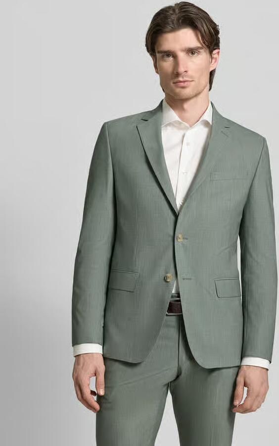 HECHTER PARIS Regular fit blazerjas met viscosemix - Foto 3