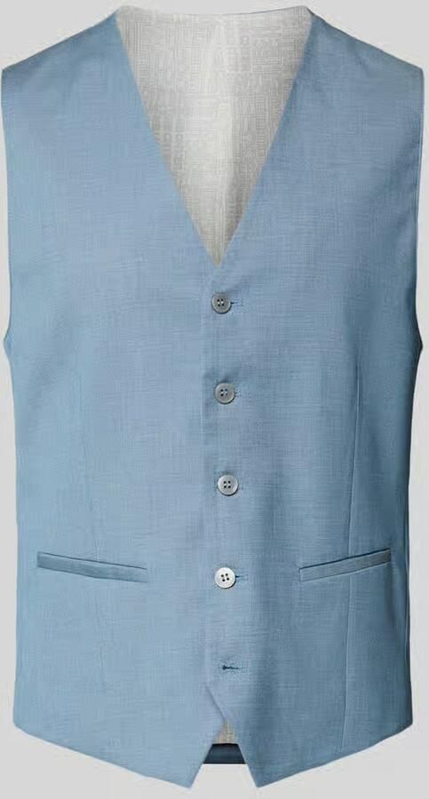 HECHTER PARIS Regular fit gilet met paspelzakken - Foto 2