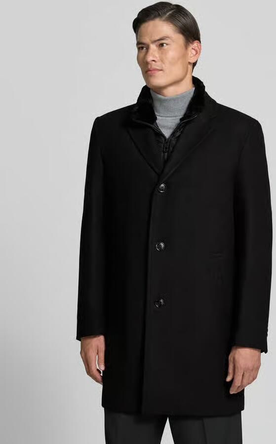 HECHTER PARIS Regular fit lange jas van wolmix - Foto 3