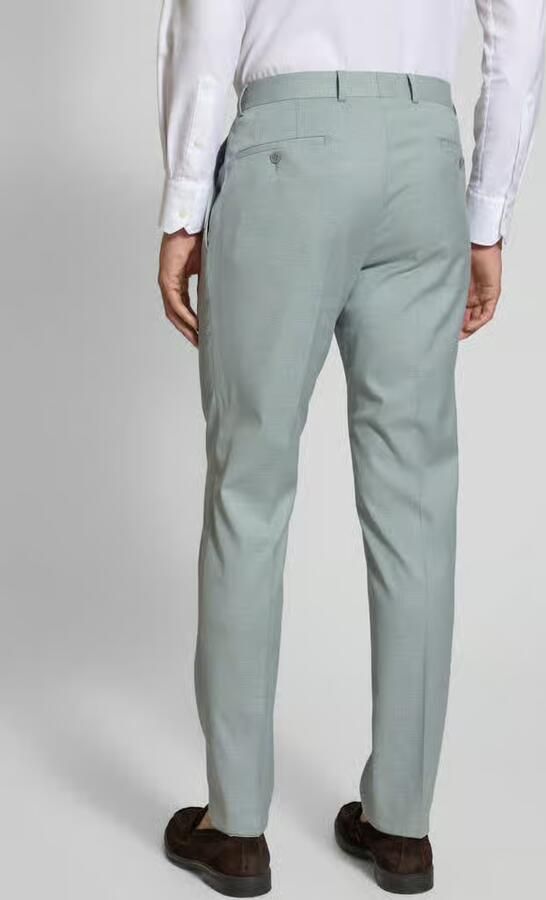 HECHTER PARIS Regular fit pantalon met paspelzakken model 'X-Tension'