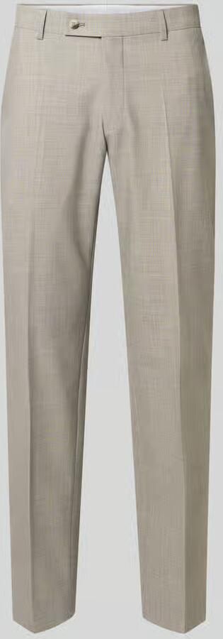 HECHTER PARIS Regular fit pantalon met persplooien - Foto 2