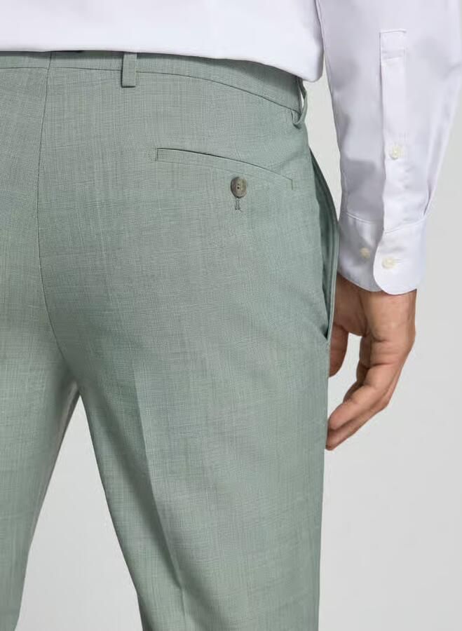 HECHTER PARIS Regular fit pantalon met persplooien
