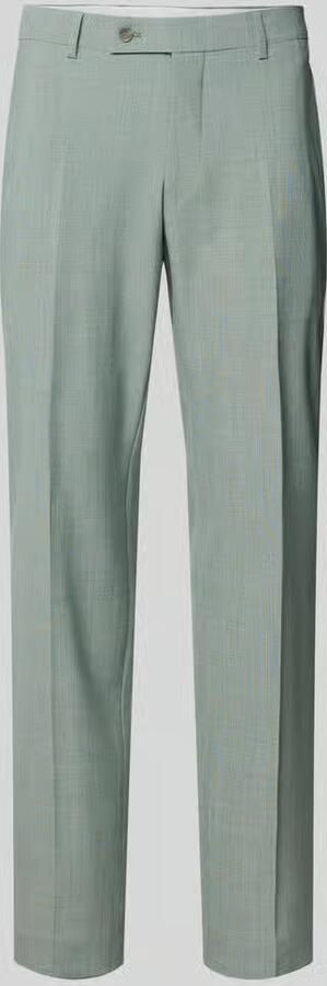 HECHTER PARIS Regular fit pantalon met persplooien - Foto 2