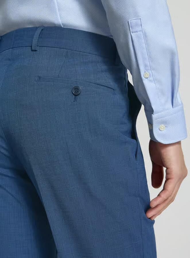HECHTER PARIS Regular fit pantalon met persplooien - Foto 2