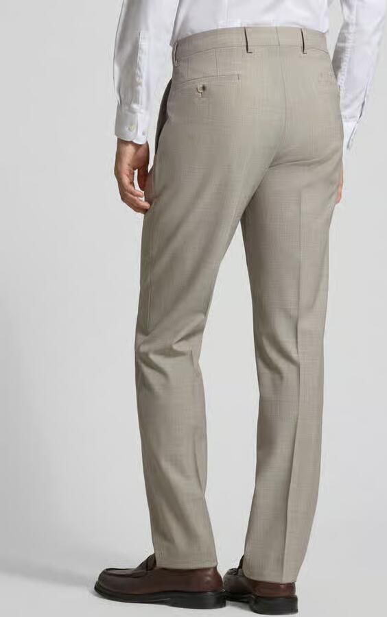 HECHTER PARIS Regular fit pantalon met persplooien