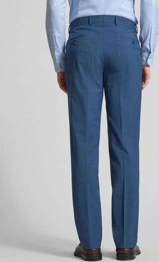 HECHTER PARIS Regular fit pantalon met persplooien - Foto 4