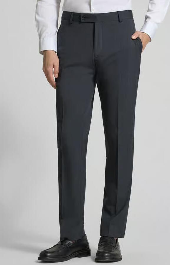 HECHTER PARIS Regular fit pantalon met persplooien - Foto 3