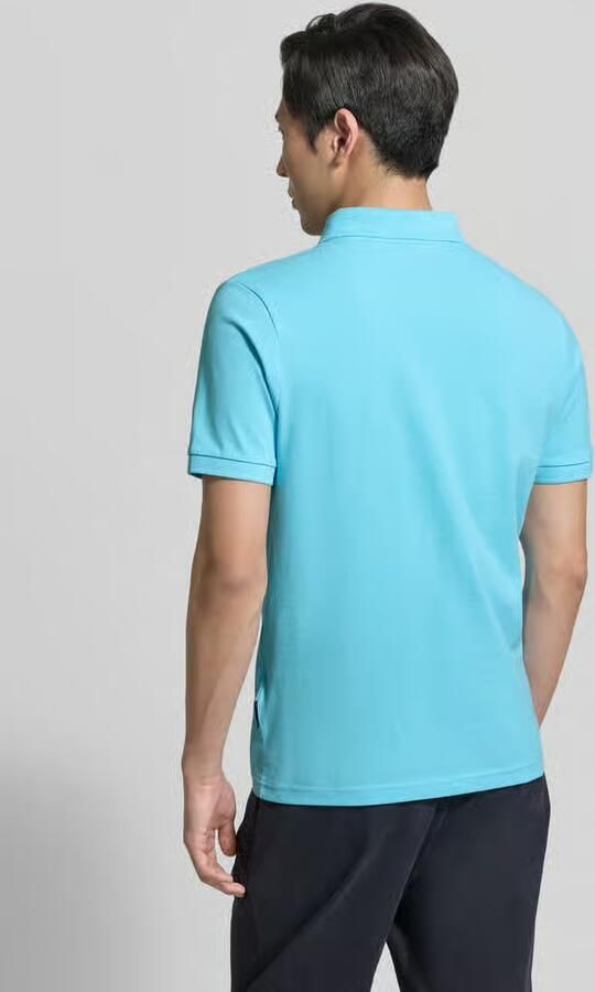 HECHTER PARIS regular fit poloshirt met gestikt logo - Foto 3