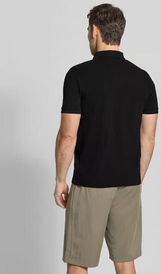 HECHTER PARIS regular fit poloshirt met gestikt logo