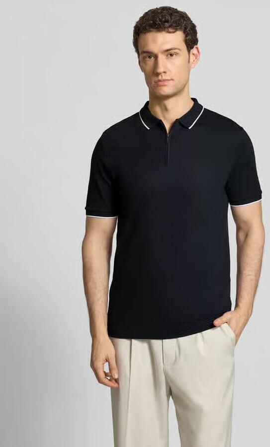 HECHTER PARIS regular fit poloshirt met katoen - Foto 3