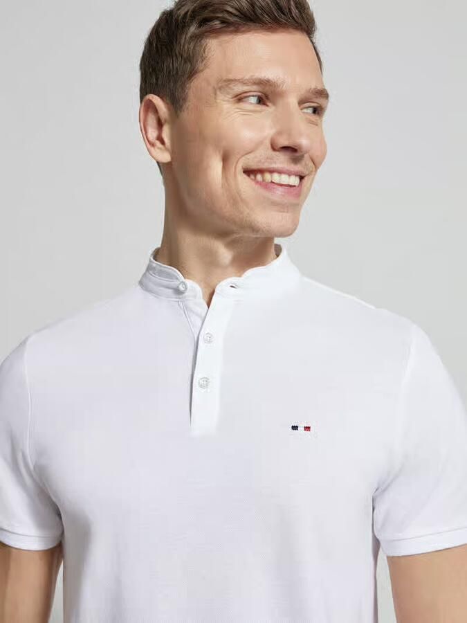 HECHTER PARIS regular fit poloshirt met opstaande kraag - Foto 3