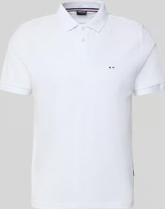 HECHTER PARIS Regular fit Poloshirt van Katoen