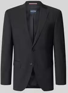 HECHTER PARIS slim fit 2-knoops colbert met klepzakken