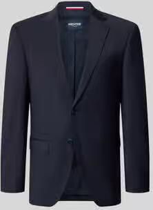 HECHTER PARIS slim fit 2-knoops colbert met klepzakken
