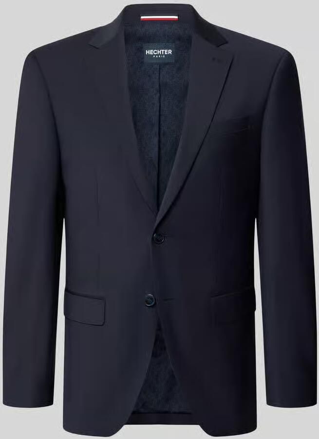 HECHTER PARIS slim fit 2-knoops colbert met klepzakken - Foto 2