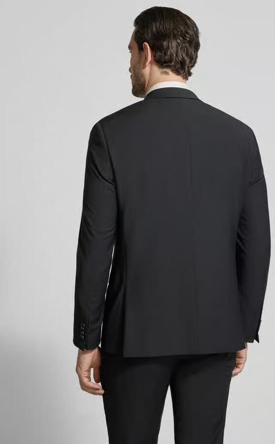 HECHTER PARIS slim fit 2-knoops colbert met klepzakken - Foto 2