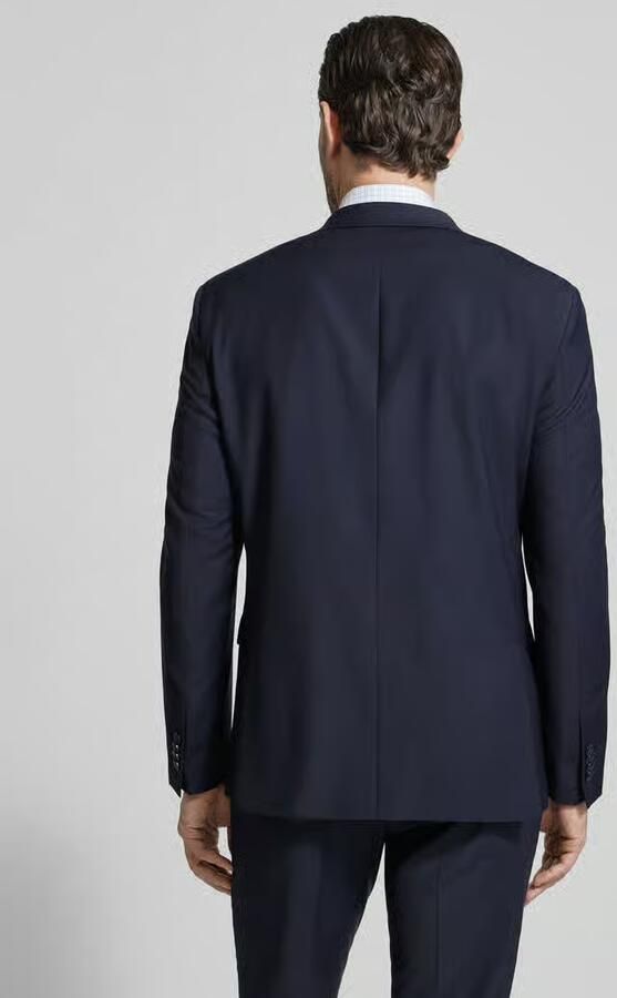 HECHTER PARIS slim fit 2-knoops colbert met klepzakken - Foto 2